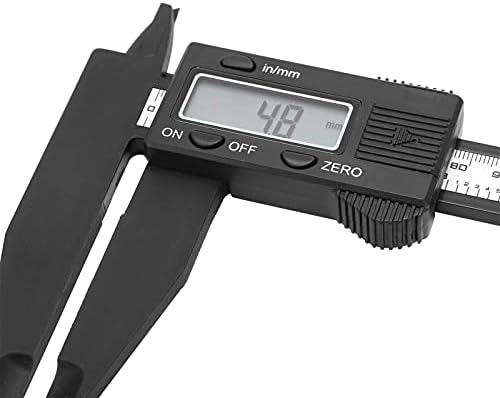 Ferramenta de medição de pinça, tela portátil LCD Digital Digital Paliper com tecla de conversão