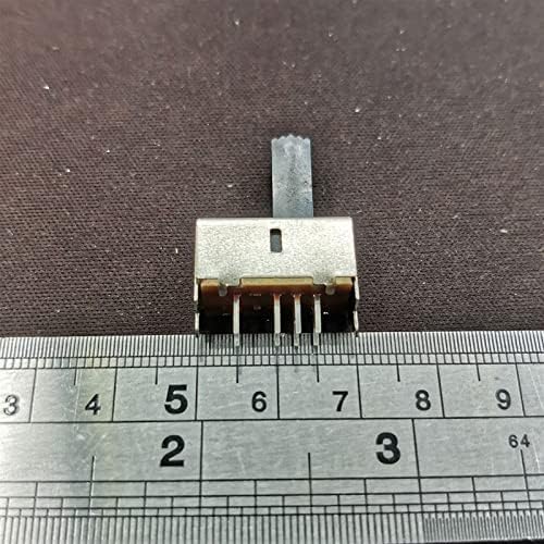 Interruptor de slide onemtb 250pcs Micro mini alternância botão 8 pinos 2p3t interruptores de alternância