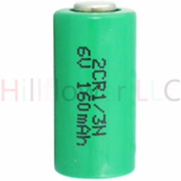 Hillflower 10 peças 2CR1/3N 2CR13N PX28L 28L L544 5008LC BULK PESADO 6V LITHIUM LIGHT Prime Battery