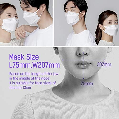 AirQueen Nano-filtro de 3 camadas de máscara facial para adultos, máscara de faces preta de