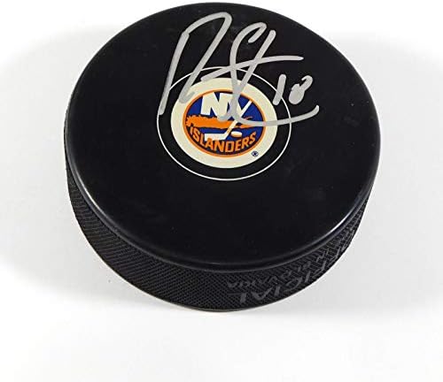 Ryan Strome assinado NHL Sovevenir Hockey Puck Islanders Steiner Auto - Pucks autografados da NHL