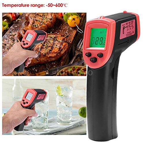 HW600 Termômetro Non -Contact Termômetro LCD Infravermelho Digital Temperatura Medição de Medição Pistola