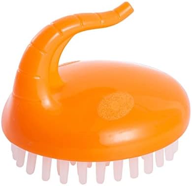 Brush de shampoo de silicone na para remover o banho de caspa de banheira de banheiro infantil, escova