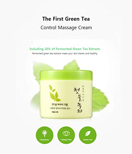 [Kwailnara] O primeiro creme de massagem de controle de chá verde