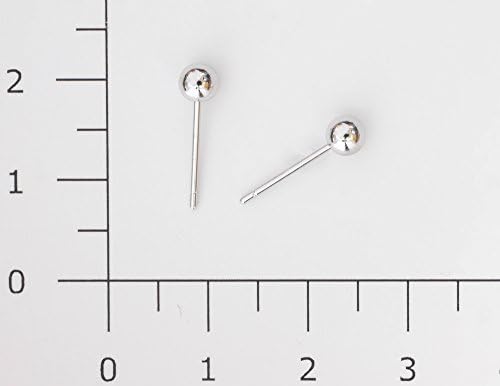 Sofia D-39-R peças acessórias, bola redonda, posto de piercing, 0,2 polegadas, prata