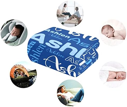 Remever cobertor personalizado de bebê com nome, cobertores personalizados para crianças, nome de