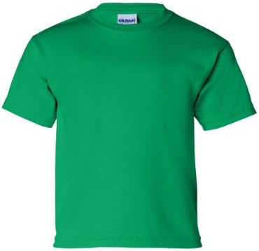 Gildan Activewear Ultra Cotton Youth Camise, S, Irish Green