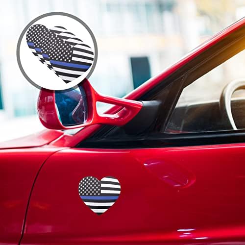 Decalques de carro favomoto 4pcs adesivo de carro americano sinalizador americano sinalizador magnético