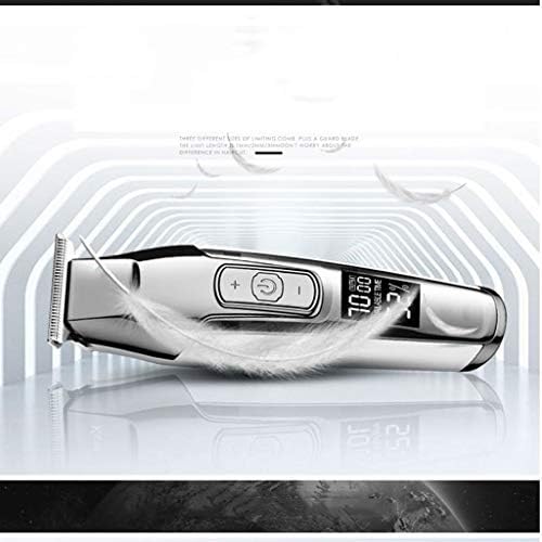 WPYYI CABELO PROFISSIONAL CLIPPER LCD Exibir aparador de cabelo para barbeiro Máquina de corte de