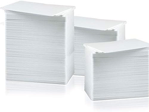 Magicard 250 Imprima fita YMCKOK para Rio Pro/Enduro e 300 Pacote de cartões em branco de alfacard premium em branco