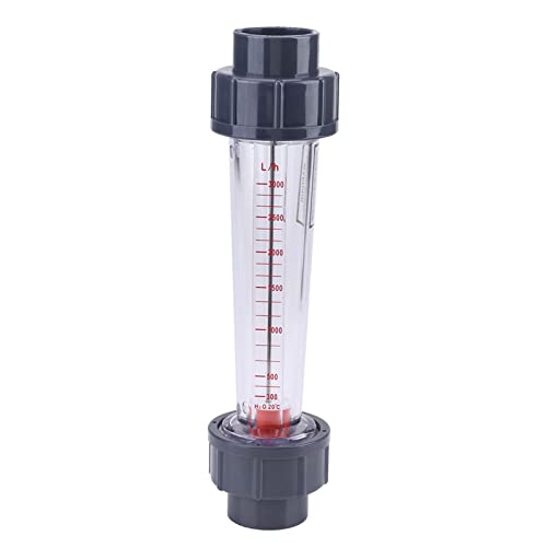 Tipo de tubo de plástico do medidor FLW LZS-25 FLW medidor 300-3000L/H Rotâmetro de água