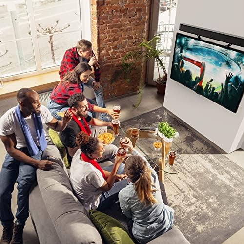 Putorsen Bundle Premium Caseanel TV Stand para TVs OLED LCD LCD de 50 a 65 polegadas e suporte de montagem da