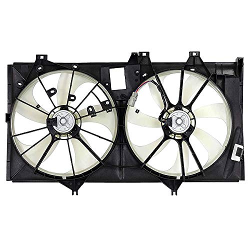 Rareelectrical New Cooling Fan Compatible with Toyota Camry L 2.5L 2012-14 by Part Number 16361-0V420 163610V420