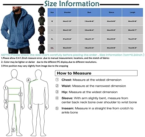 ADSSDQ Zip -up Men, casacos de praia homens de manga comprida inverno e tamanho de moda de moda ajustada