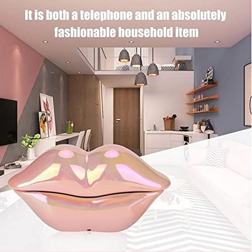 Klhhg Personalidade Criativa Os lábios da boca moldam o telefone em casa, telefone, telefone fixo