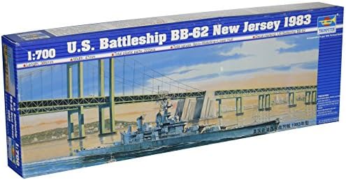 Trompetista 1/700 USS New Jersey BB62 Battleship 1983 Modelo Kit