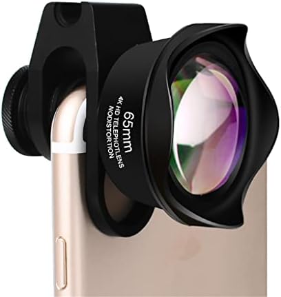 Walnuta Universal 4K HD 2.5X Kit de lente telefoto de 65 mm sem lentes de câmera de telefone distorção
