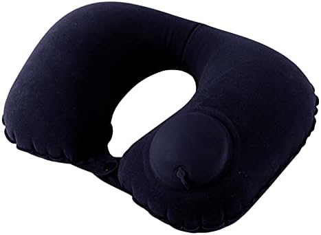 CHPYEICCD Pillow de viagem inflável, portátil de proteção contra almofada de viagem por portátil em