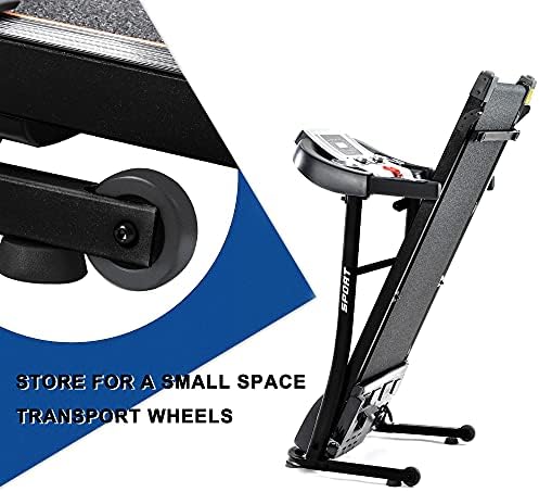 Treadmill Incline Workout Electric Walking Treadmill Bike Treadmills dobráveis ​​para executar o exercício portátil