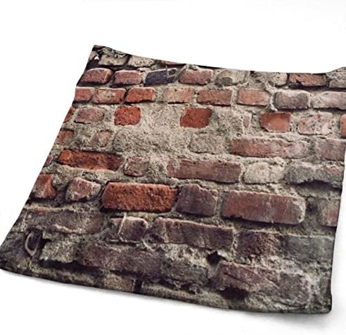 Toalha de parede de tijolos antigos Toalha de microfibra Toalha Homed