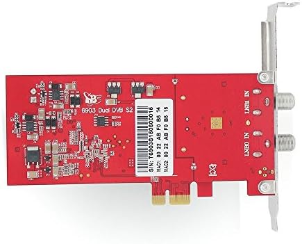 TBS 6903 DVB-S2 Tuner duplo profissional PCI Express Digital Satellite TV Card com chipset de desmodulador