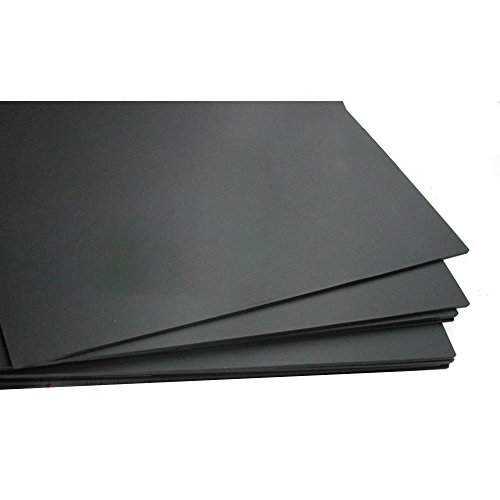 12 x12 lençol de borracha de silicone preto adesivo de alta temperatura de alta espessura de tapete 0,5 mm