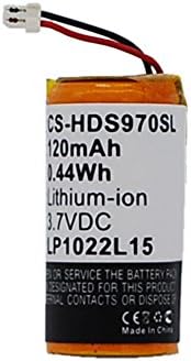 Bateria de substituição de 120mAh Atamarie para HBH-DS970, HBH-DS980