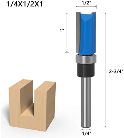 Cortador de moagem de hardware 1-3 pedaços de 1/4 polegada 6 mm de corte de haste de corte de carpintaria
