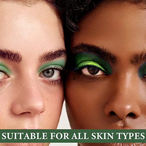 Paleta de sombra verde de 15 cor, Paleta de sombra verde, altamente pigmentada Pallete de maquiagem