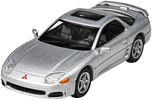 3000GT GTO Silver Metallic com teto solar 1/64 Modelo Diecast Model By Paragon Models PA-55139