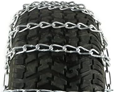 A ROP SHOP | Par de 2 cadeias de pneus de ligação para Polaris 18x8.5x8 dianteiro e 25x12x12 pneus traseiros
