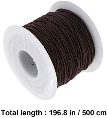 Bandas elásticas de happyyami costurando o fio elástico e orelha corda pesada elástico elástico bungee