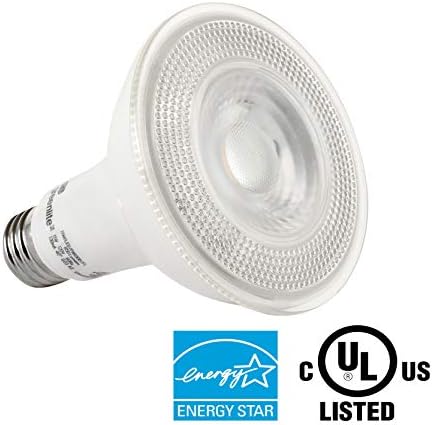Greenlite LED PAR30 Longa lâmpada de inundação de pescoço longa, 11W, 850 lúmens, 5000k Daylight, interno/externo,