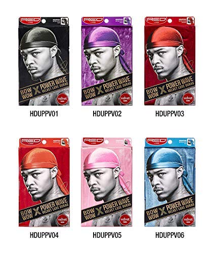 Red by Kiss Bow Wow Wow Power Wave Velvet Luxe Durag