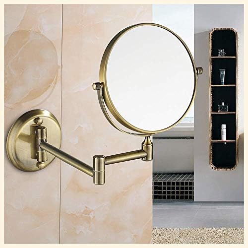 Lianxiao - espelhos de maquiagem montados na parede, ampliando estende o espelho cosmético de espelho cosmético