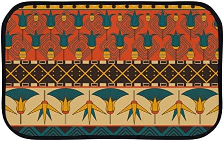 Vantaso Tapete de tapete da porta de banho Vantaso antigo padrão tribal egípcio dootmat tapetes
