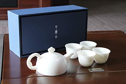 Conjunto de chá japonês de osso porcela