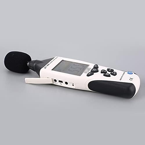 ASUVUD Professional Sound Level Meter With Data Logger Ruído Decibel Testador com interface USB e luz de fundo