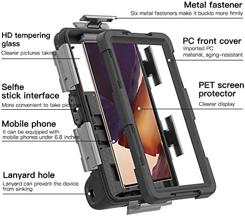 Capa de telefone à prova d'água, capa de telefone de mergulho [2ª geração] para iPhone Samsung Galaxy Google