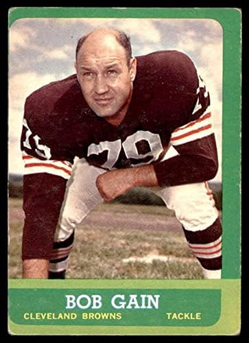 1963 Topps 23 Bob Gain Cleveland Browns-FB Fair Browns-Fb Kentucky