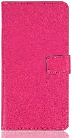 Caso para Nokia X30, CASEEXPERT® Genuine Leather Kickstand Flip Wallet Bag Tampa para Nokia X30 Pink