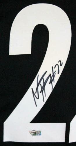 Najee Harris autografou o Pittsburgh Steelers Black Nike Game Jersey -Fanatics - camisas da NFL autografadas