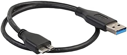 USB 3.0 Superspeed Um cabo de dispositivo masculino para micro B para disco rígido do Canvio, disco rígido