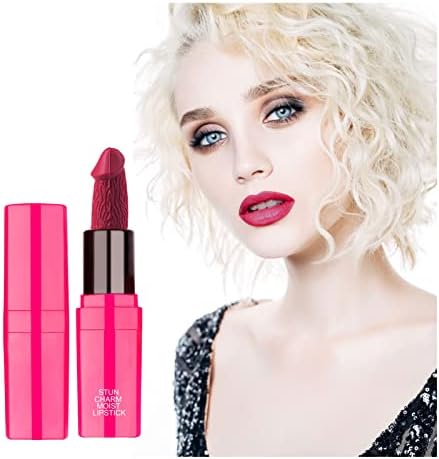 Terbklf Lip Kit Glitter Stay Golden Beauty Criativo estilo Cabeça Lipstick Cosmetics Creative Styling