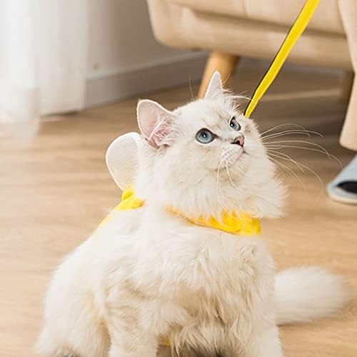 IPETBOOM 1 Set Kitten Harness and Leashh Catt Traction Churness com bolso universal suave novidade lavável
