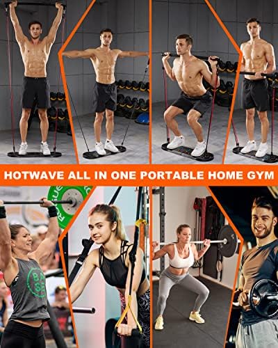 Equipamento de exercício portátil de Hotwave com 16 acessórios de academia.20 Em 1 Fitness Push