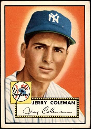 1952 Topps 237 Jerry Coleman New York Yankees VG Yankees