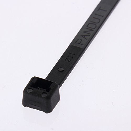 Panduit PLT3S-C20 Taque, travamento, padrão, nylon 6.6, 11,5 polegadas de comprimento, preto
