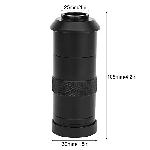 Lente de microscópio cmount lente100x, 2,17 ~ 11.22N Microscópio de lente de trabalho requintado de mão