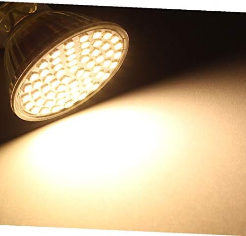 NOVO LON0167 220V GU10 LUZ DE LED 6W 2835 SMD 60 LEDS SPOT SPOTLING Down Bulb Lighting Lighting Warm Branco